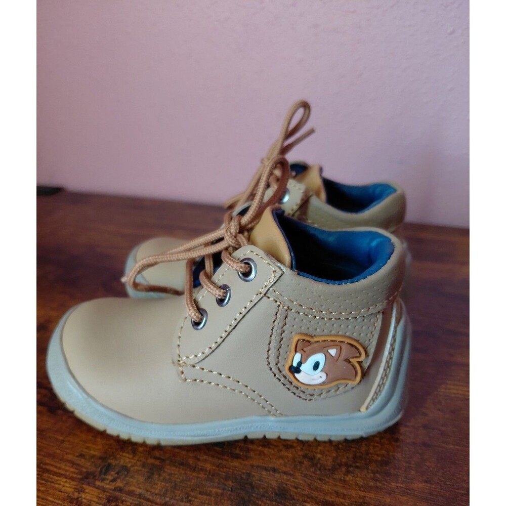 Baby Bunnies Kids Brand Infant/Toddler Lace Up Boots US Size 4/EU 20 - Picture 2 of 8